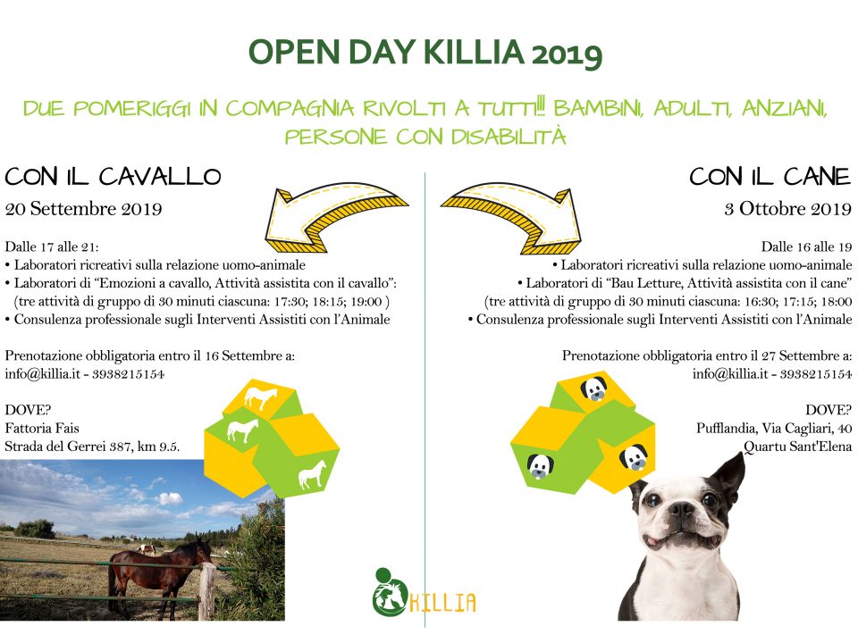 Open day Killia 2019