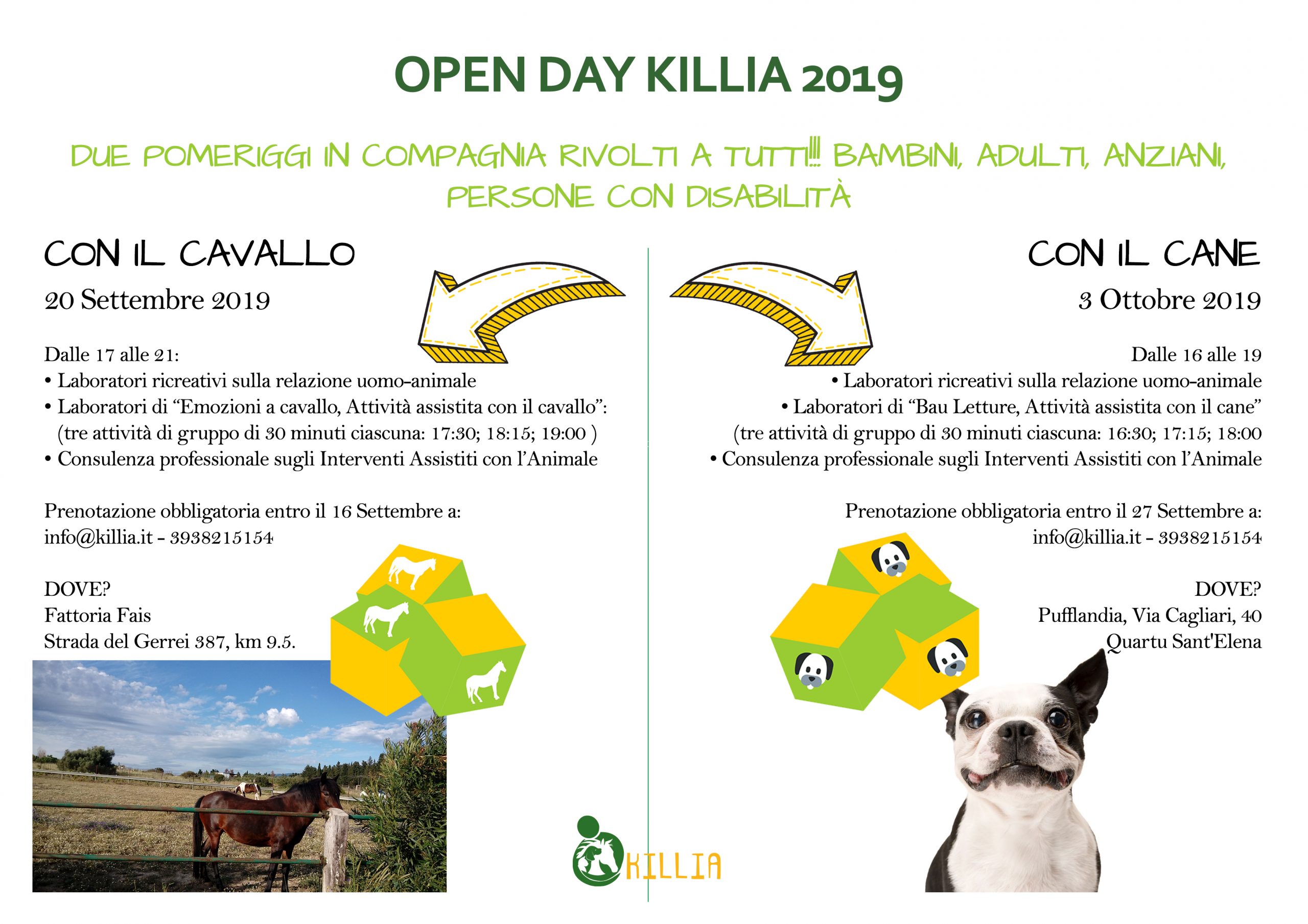 Open day Killia 2019