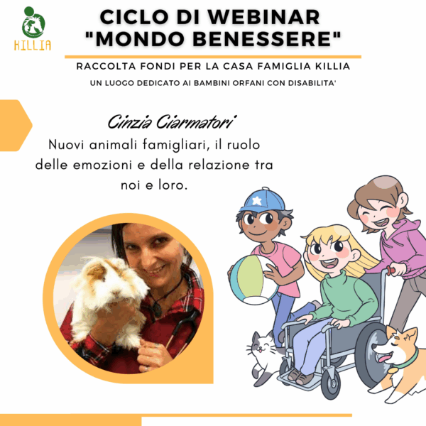 "Nuovi animali famigliari" Cinzia Ciarmatori - in differita.
