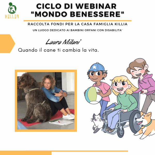 "Quando il cane ti cambia la vita" Laura Milani - in differita.