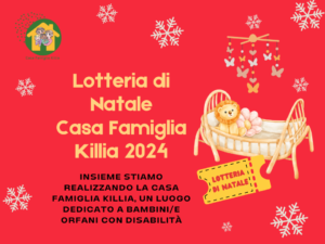 Lotteria di Natale Casa Famiglia Killia